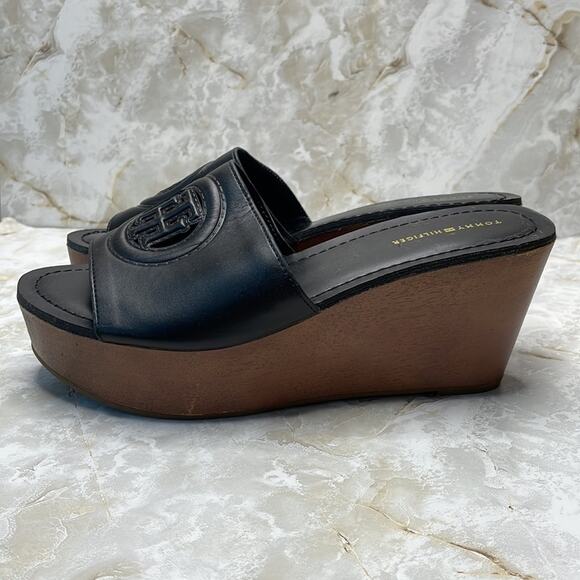 NWOB Tommy Hilfiger ‘TW Wrynn’ platformwedges - Picture 4 of 8